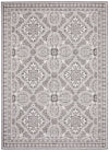 Neisha Traditional Grey Rug 6'7\" X 9'6\" Area Rug
