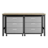 Fortress 6.0 Mobile Garage Cabinet and Worktable 