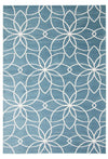 Terali Turquoise Machine Washable Area Rug - 6'0