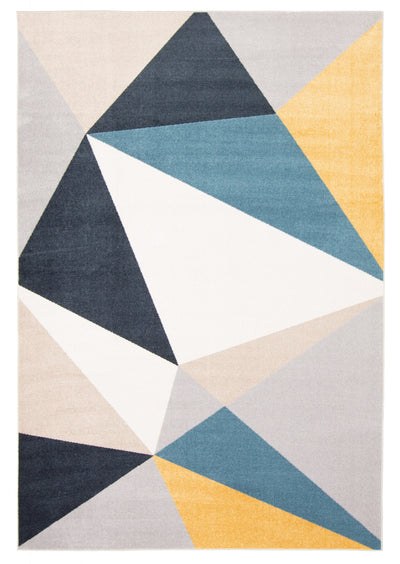 Gemma Multi-Colour Machine Washable Area Rug - 3'0" x 5'0"