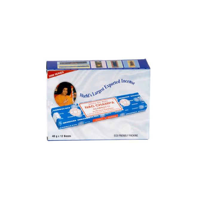 Nagchampa Incense 40 Gram - Set of 12