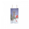 Wooden Red Barn and Windmill Wall Plaque
