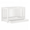 Yodi Crib With Drawer - Pure White