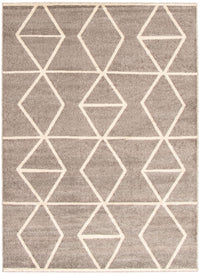 Anandi Grey-Ivory Area Rug - 7'10