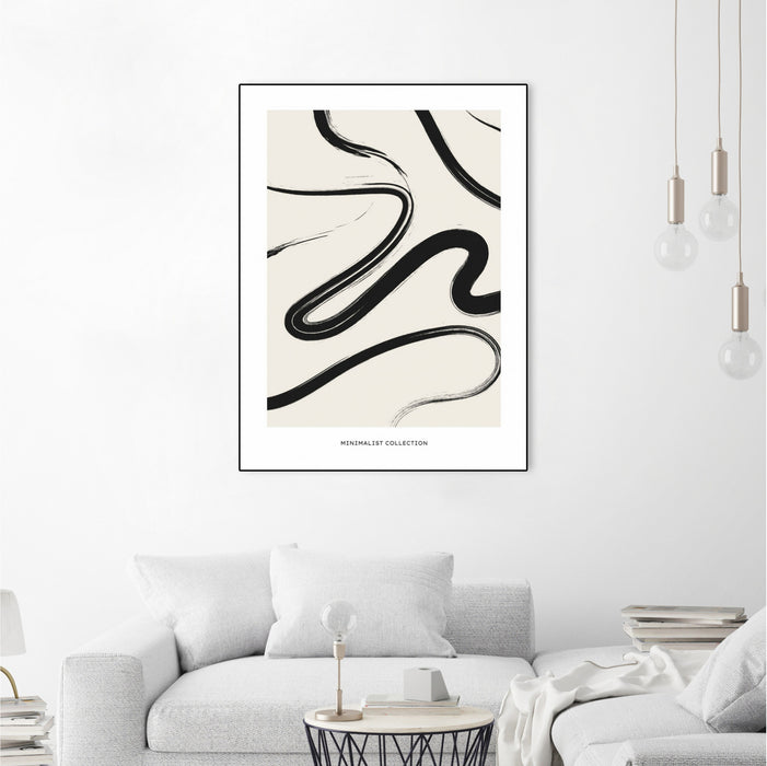 \"Free\" Canvas Framed Black 18x24 Wall Art