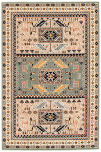 Quincy Teal Area Rug - 7'10