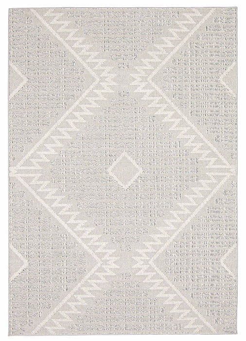 Torionna Grey Area Rug - 6'7\" x 9'6\"