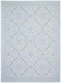 Neisha Traditional Light Blue Rug 6'7