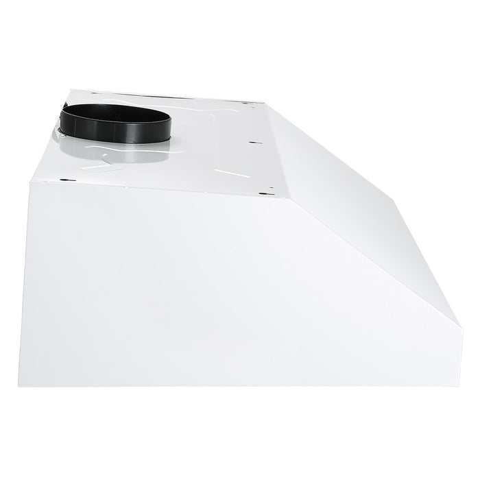 Ancona 30\" Ducted Under Cabinet Range Hood - AN-18041WH