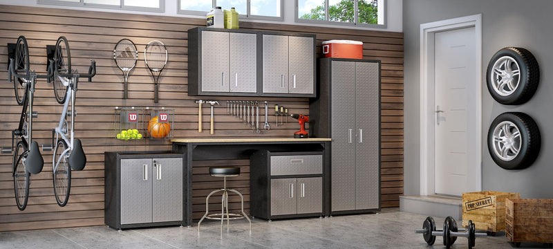 Fortress Floating Garage Cabinet - Set of 2