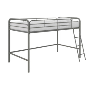 Atwater Living Cora Junior Metal Loft Bed - Silver