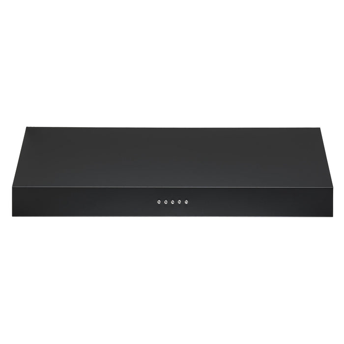 Ancona 30\" Ducted Under Cabinet Range Hood - AN-18041BLK