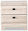 Yorkdale Bedside 2-Drawer Nightstand, 23.5