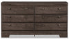 Yorkdale Bedroom 6-Drawer Dresser, 61.4