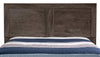 Yorkdale Panel Headboard, Made in Canada, Grey- Queen Size