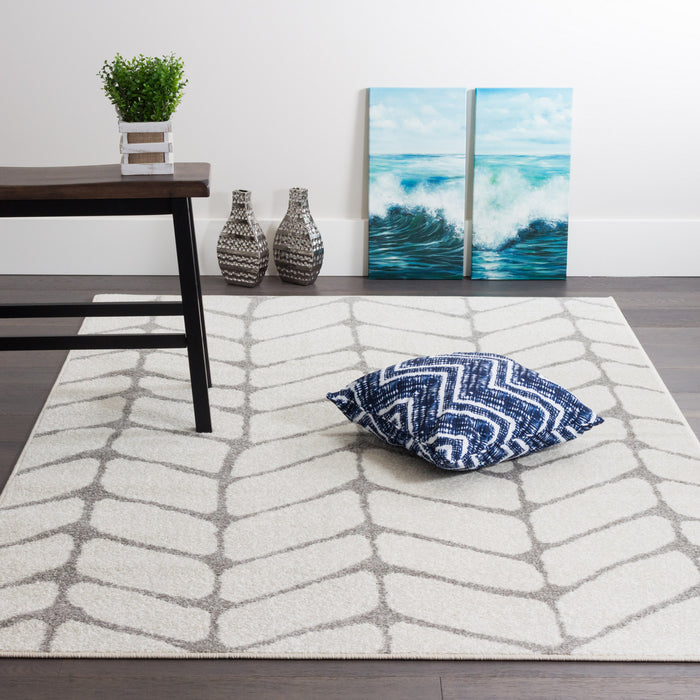 Lav Arco Grey 4x6 Area Rug