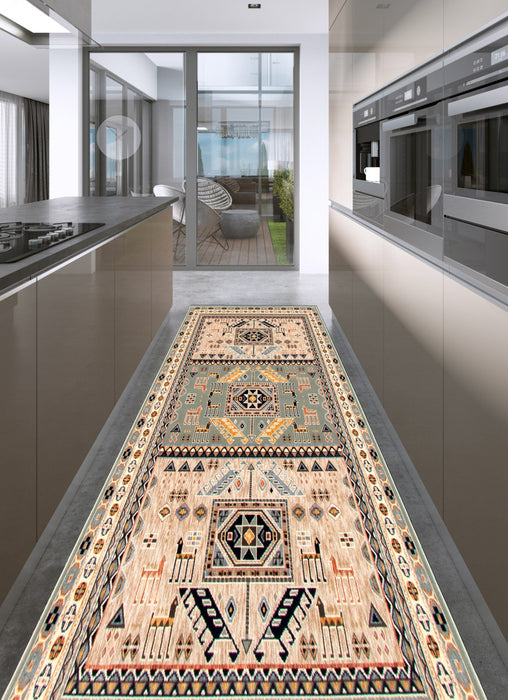 Quincy Teal Area Rug - 2'8\" x 10'0\"