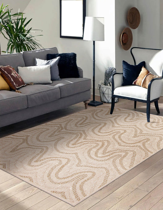 Elissa Beige Area Rug - 6'7\" x 9'6\"
