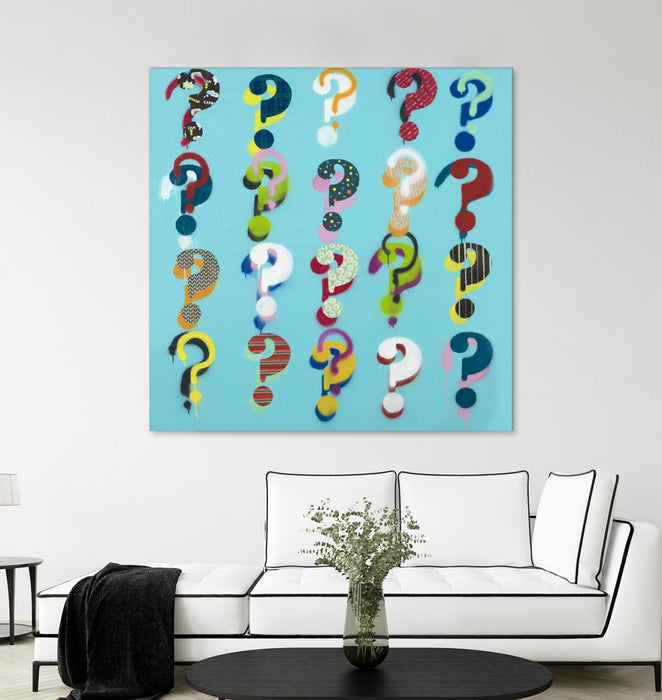 \"Pop The Question\" Giant Art 72x72 Wall Art