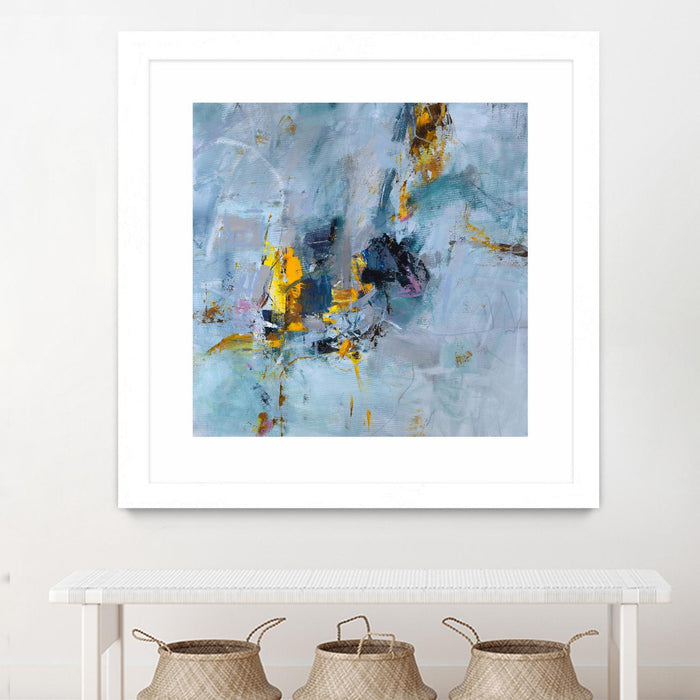 \"Prize Of The Day\" Matted and Framed White 36x36 Wall Art