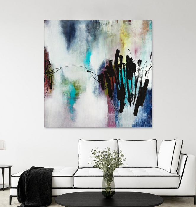 \"Disruptive Connection\" Giant Art 72x72 Wall Art