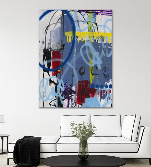 \"Live For The Applause Ii\" Giant Art 72x54 Wall Art