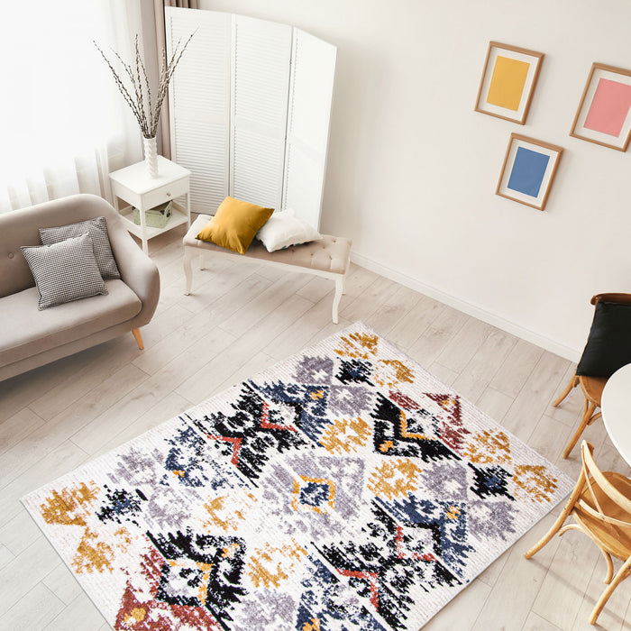 Paloma Kashkuli White Area Rug - 3'11\" x 5'11\"