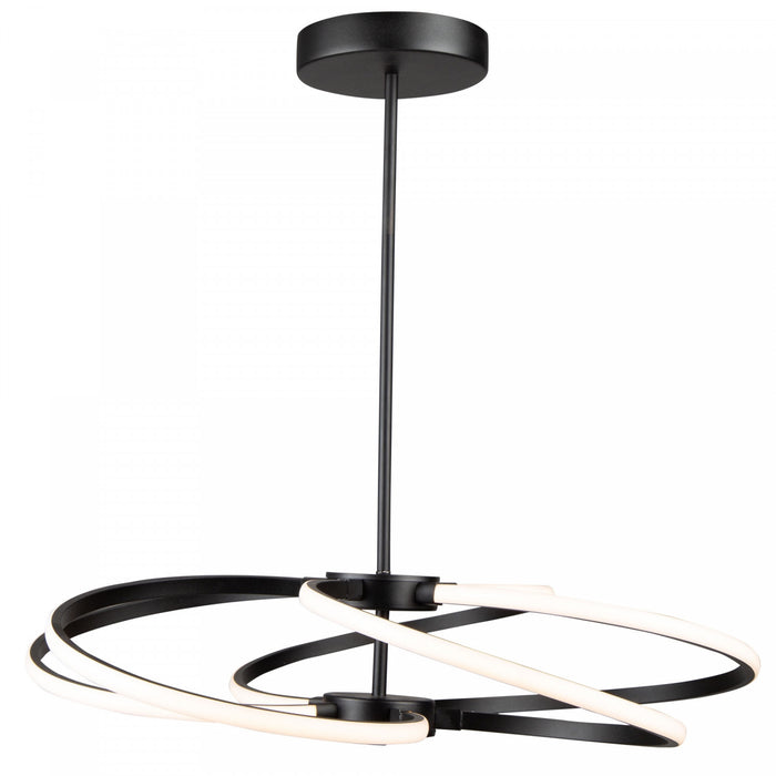 Equinox 30 W LED Black Pendant Light