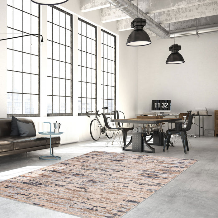 Hanifah Grey Rug 3'11\" X 5'11\" Area Rug