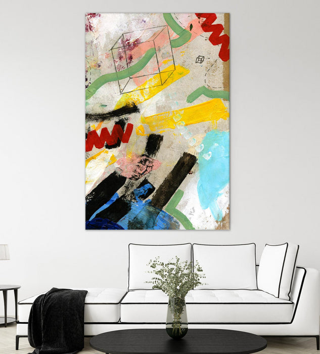 \"Palette 2\" Giant Art 72x48 Wall Art