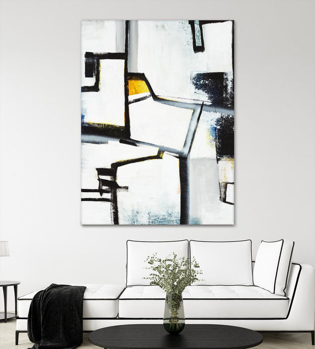 \"The A Line Ii\" Giant Art 72x54 Wall Art
