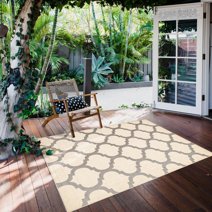 Sophie Light Grey Area Rug - 4'7\" x 6'7\"