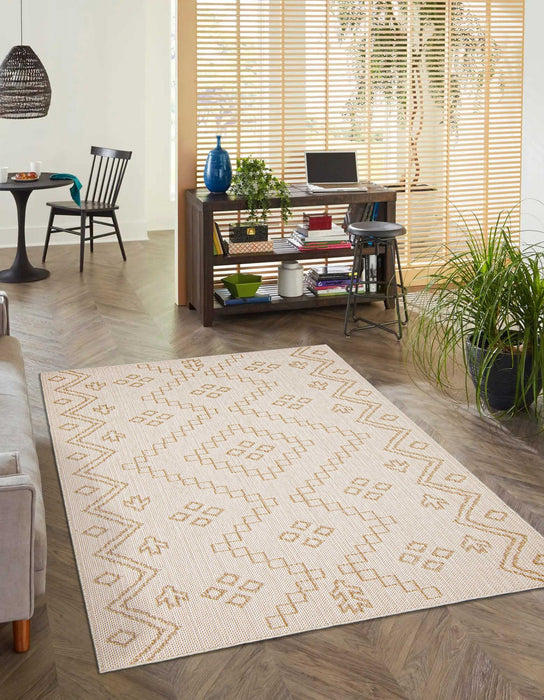 Panacea Taupe Area Rug - 4'0\" x 6'0\"