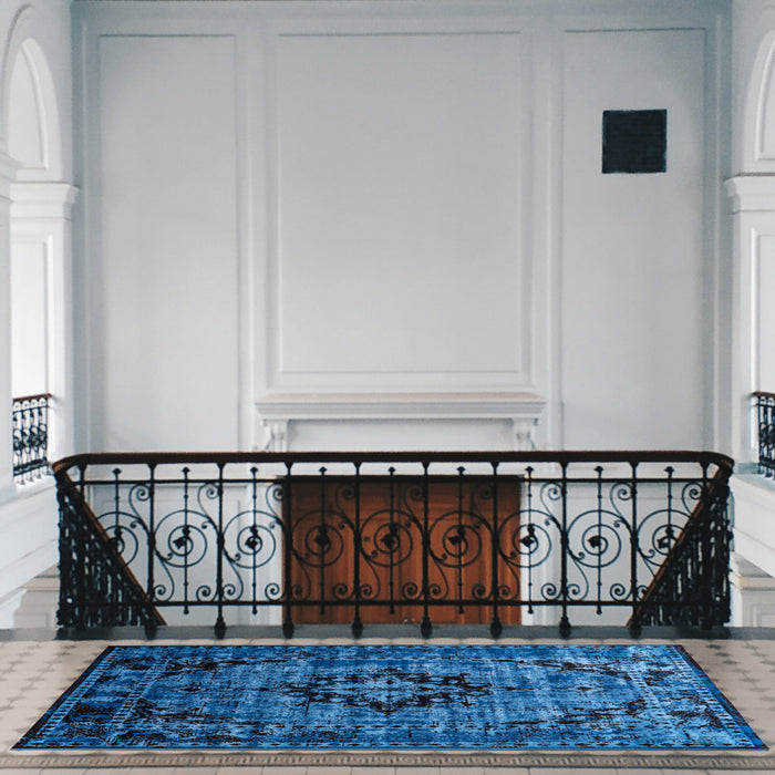 Chenta Blue 5'3\" x 7'7\" Area Rug