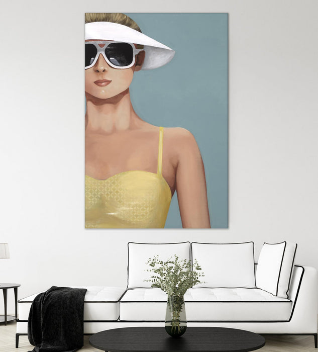 \"Glamour Rays\" Giant Art 72x48 Wall Art