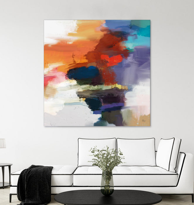 \"Interplay\" Giant Art 72x72 Wall Art