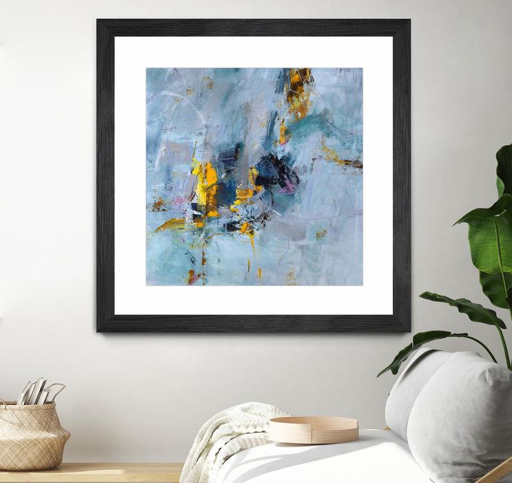 \"Prize Of The Day\" Matted and Framed Black 36x36 Wall Art