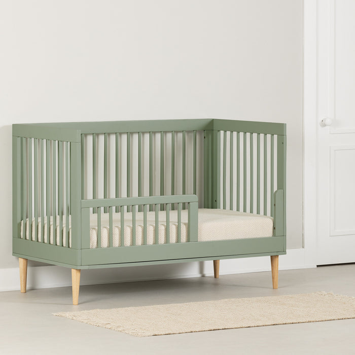 Balka Toddler Rail for Baby Crib - Sage Green