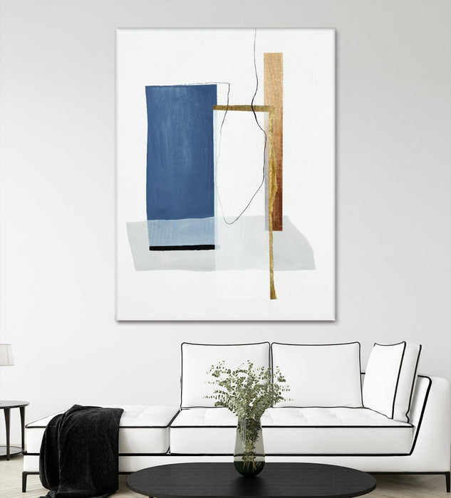 \"Setting Early Ii\" Giant Art 72x54 Wall Art