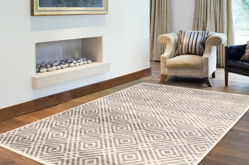 Electra Cream Area Rug - 3'11\" x 5'7\"