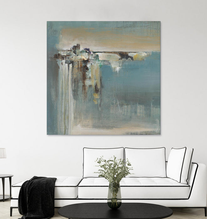 \"Fragmented Fields\" Giant Art 54x54 Wall Art