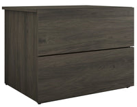 Nordika Nightstand - Bark Grey 