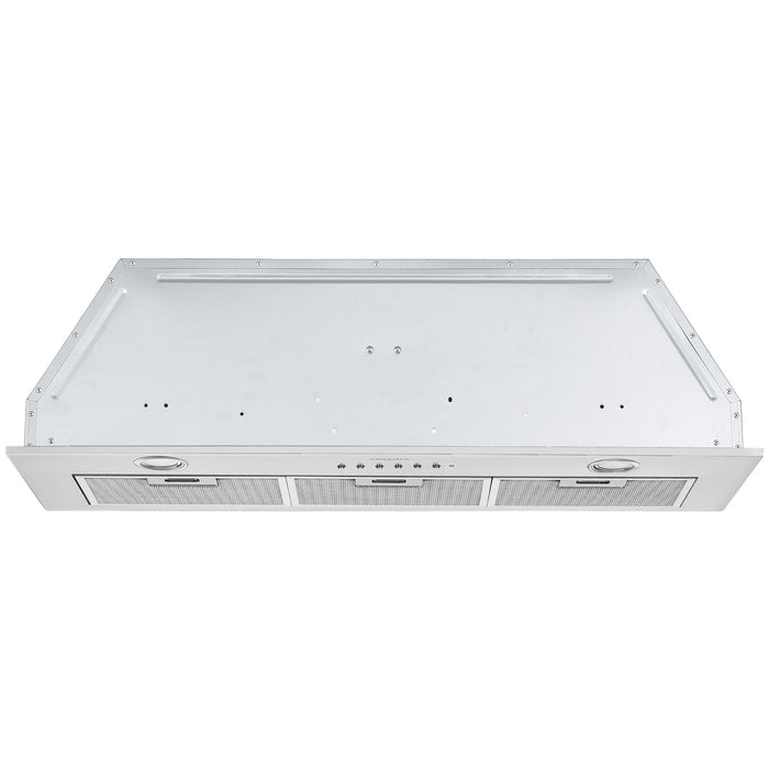 Ancona BNL436 36\" Built-In Ducted Range Hood with Night Light - AN-1317