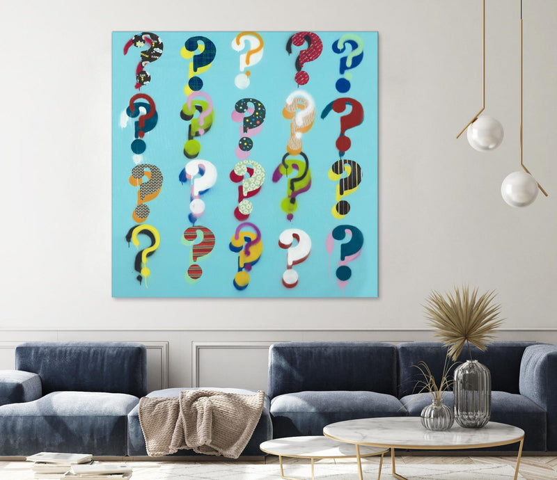 \"Pop The Question\" Giant Art 54x54 Wall Art