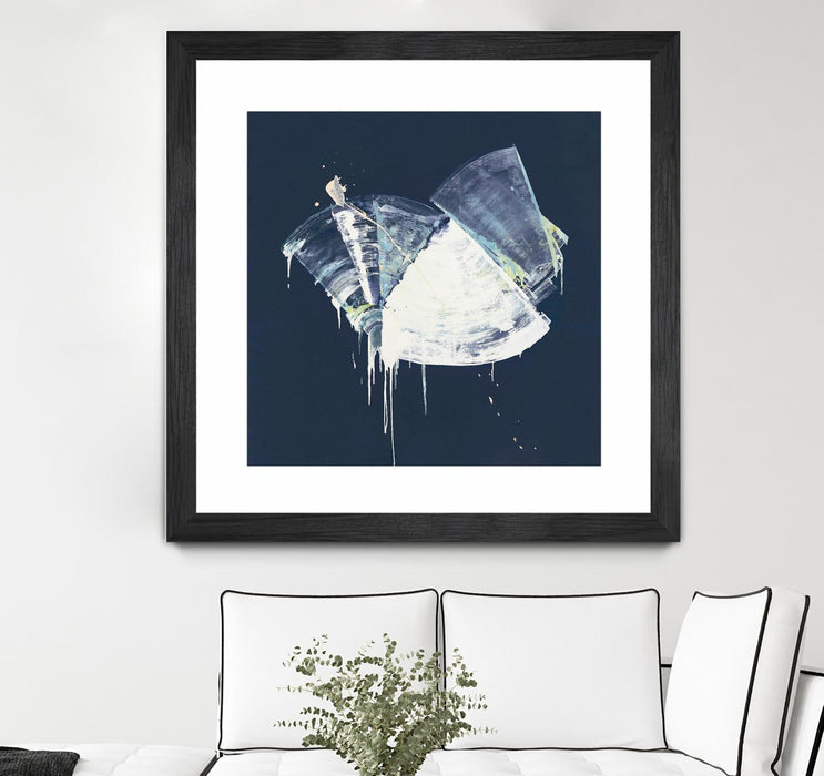 \"Bells In Motion\" Matted and Framed Black 30x30 Wall Art