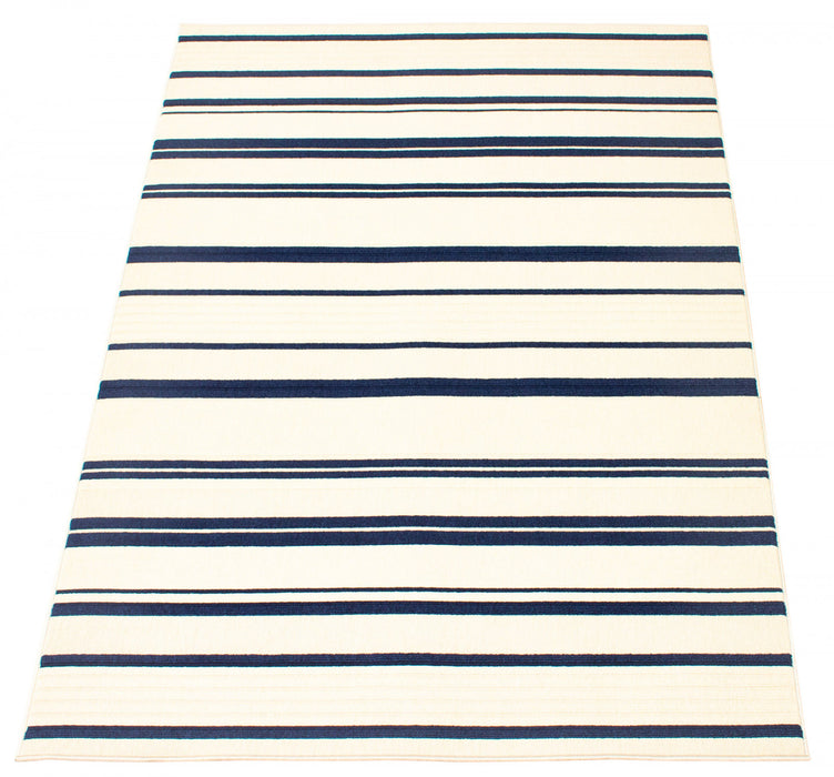 Talya Blue-Ivory 3'11\" x 5'7\" Area Rug