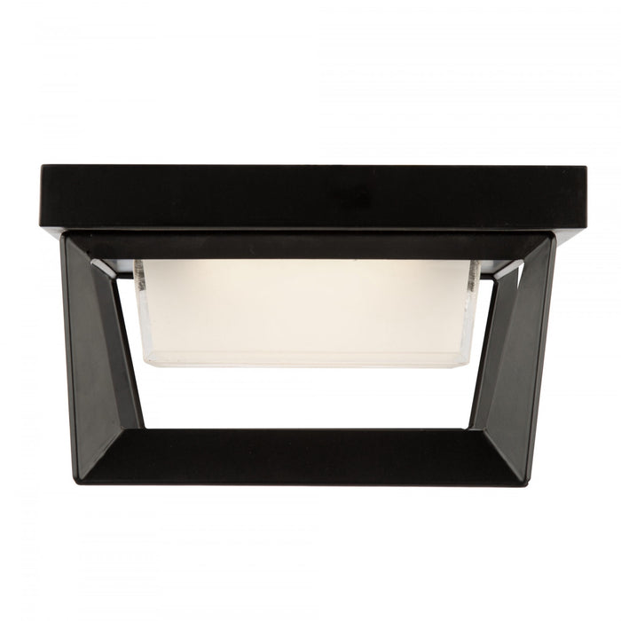 Waterbury 12 W LED Black Outdoor Flush Mount