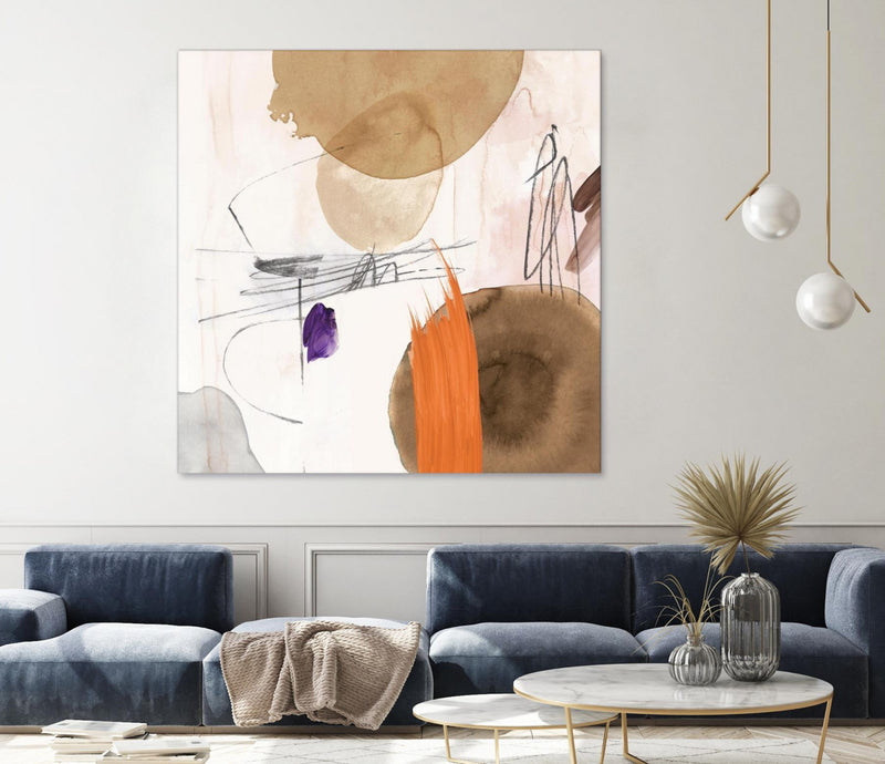 \"Velvet At Dusk Ii\" Giant Art 72x72 Wall Art