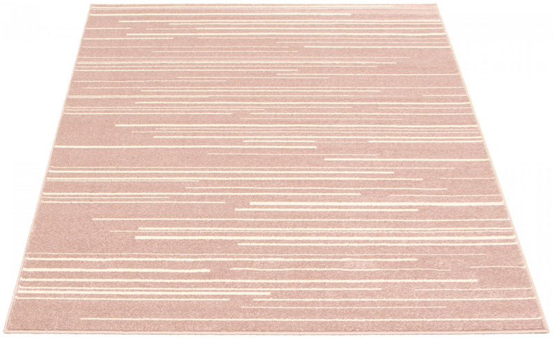 Faith Rose-Cream Area Rug - 5'3\" x 7'3\"
