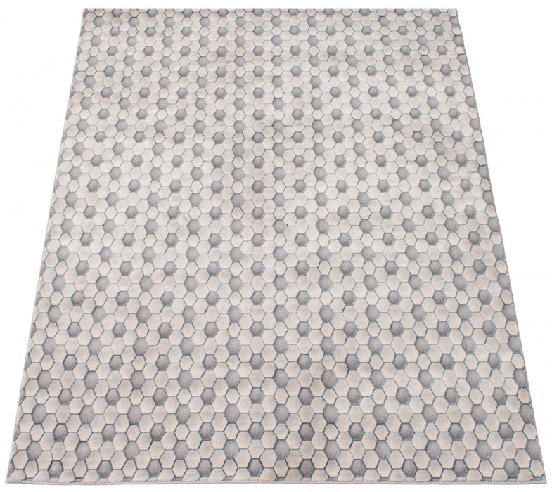 Ranger Grey/blue Rug 3'11\" X 5'11\" Area Rug